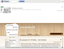Tablet Screenshot of mevsimcell.blogcu.com