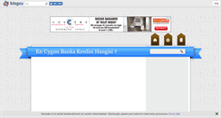 Desktop Screenshot of enuygunbankakredisi.blogcu.com