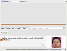 Tablet Screenshot of herdemece.blogcu.com