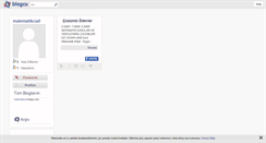 Desktop Screenshot of matematikciali.blogcu.com