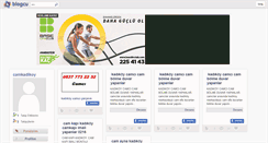 Desktop Screenshot of camkadikoy.blogcu.com