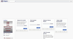 Desktop Screenshot of batibey.blogcu.com