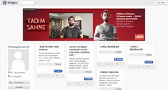 Desktop Screenshot of 123blogbenim123.blogcu.com