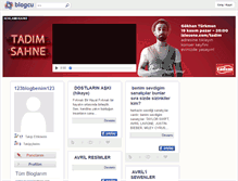 Tablet Screenshot of 123blogbenim123.blogcu.com