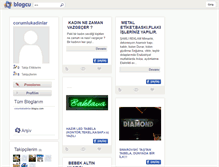 Tablet Screenshot of corumlukadinlar.blogcu.com