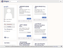 Tablet Screenshot of garaj83.blogcu.com