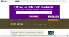Desktop Screenshot of ilyadaemlak.blogcu.com