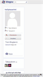 Mobile Screenshot of kaliptasarimi.blogcu.com