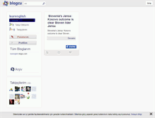 Tablet Screenshot of learenglish.blogcu.com