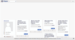 Desktop Screenshot of izlesenize.blogcu.com