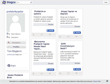 Tablet Screenshot of prefabrikyapilar.blogcu.com