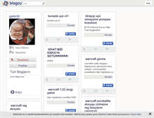 Tablet Screenshot of galeritr.blogcu.com