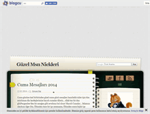 Tablet Screenshot of guzel-msn-nickleri.blogcu.com