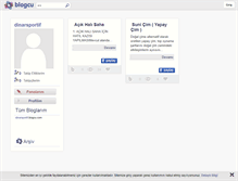 Tablet Screenshot of dinarsportif.blogcu.com