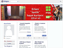 Tablet Screenshot of akyazihaber.blogcu.com