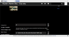Desktop Screenshot of kuranikerimoku.blogcu.com
