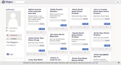 Desktop Screenshot of kadinoloji.blogcu.com