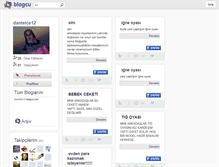 Tablet Screenshot of dantelce12.blogcu.com