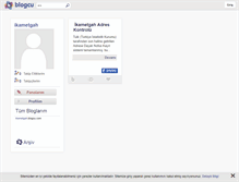 Tablet Screenshot of ikametgah.blogcu.com