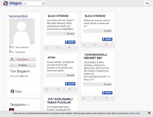 Tablet Screenshot of karamanliyiz.blogcu.com