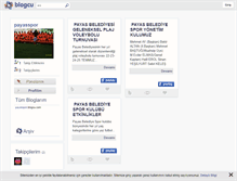 Tablet Screenshot of payasspor.blogcu.com