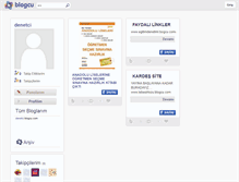 Tablet Screenshot of denetci.blogcu.com