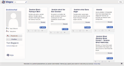 Desktop Screenshot of ibrahimerkal.blogcu.com