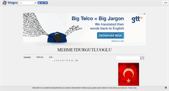 Desktop Screenshot of mehmetdurgutluoglu.blogcu.com