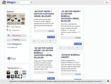 Tablet Screenshot of duksar.blogcu.com
