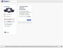 Tablet Screenshot of metalium.blogcu.com