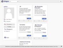 Tablet Screenshot of gokko.blogcu.com