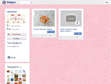 Tablet Screenshot of cafeminel.blogcu.com