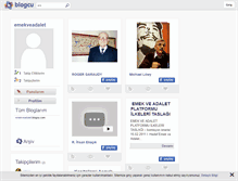 Tablet Screenshot of emekveadalet.blogcu.com