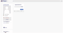 Desktop Screenshot of canlimaciizle.blogcu.com