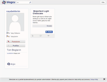 Tablet Screenshot of cayabeklerim.blogcu.com