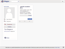 Tablet Screenshot of gelinlikmodelleri2010.blogcu.com
