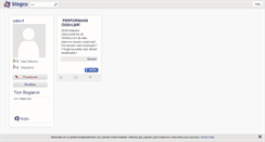 Desktop Screenshot of odev1.blogcu.com