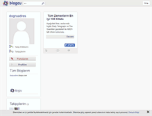 Tablet Screenshot of dogruadres.blogcu.com
