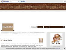 Tablet Screenshot of dinle-sarkilari.blogcu.com