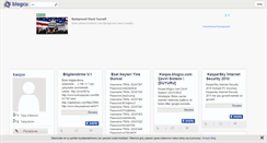 Desktop Screenshot of kwqxe.blogcu.com
