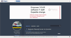 Desktop Screenshot of karmalem.blogcu.com