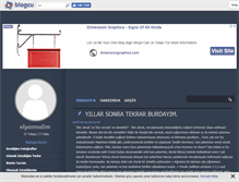 Tablet Screenshot of elyazmalim.blogcu.com