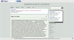 Desktop Screenshot of kirkpinar.blogcu.com