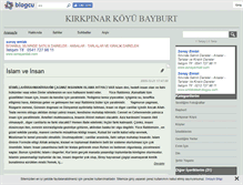 Tablet Screenshot of kirkpinar.blogcu.com