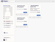 Tablet Screenshot of bekirkaradag.blogcu.com