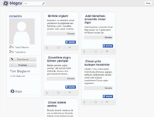 Tablet Screenshot of cinselim.blogcu.com