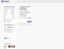 Tablet Screenshot of apartmanyonetimi.blogcu.com
