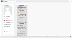 Desktop Screenshot of gulsetezgin.blogcu.com