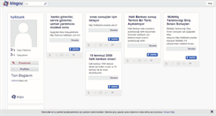 Desktop Screenshot of halkbank.blogcu.com
