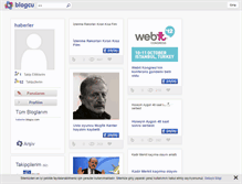 Tablet Screenshot of haberler.blogcu.com